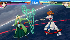 画像ギャラリー No.004のサムネイル画像 / 「魔法少女リリカルなのはA's PORTABLE -THE BATTLE OF ACES-」に「リインフォース」と「八神はやて」が参戦。バトルシステムの詳細も明らかに