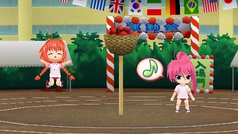 画像ギャラリー No.004のサムネイル画像 / 5月27日配信予定のPSP用DLC「DLマガジン デジタルなのは第四号」では,スク水のヴィータがプールで大はしゃぎ