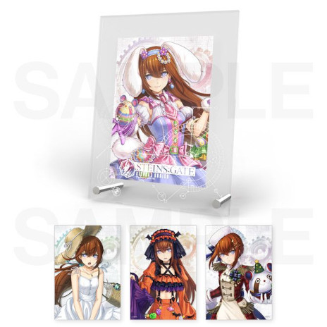 画像ギャラリー No.001のサムネイル画像 / 牧瀬紅莉栖が四季をテーマにしたコスプレで登場。描き下ろしイラストを使ったグッズが当たる「STEINS;GATE」のオンラインくじ，8月17日に発売