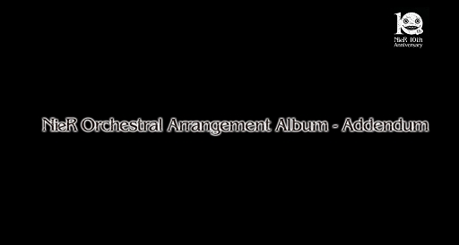 画像ギャラリー No.001のサムネイル画像 / アレンジCD「NieR Orchestral Arrangement Album - Addendum」が3月25日に発売決定。コンサートの物販情報も公開