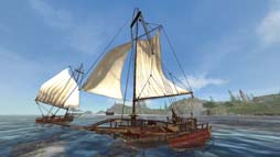 画像ギャラリー No.004のサムネイル画像 / 「ArcheAge」の海には何が待っているのだろう。単なる貿易の航路だけではない，さまざまな“海”の姿を紹介しよう