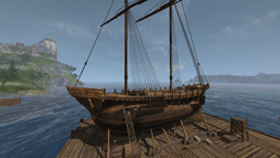画像ギャラリー No.018のサムネイル画像 / 「ArcheAge」の海には何が待っているのだろう。単なる貿易の航路だけではない，さまざまな“海”の姿を紹介しよう