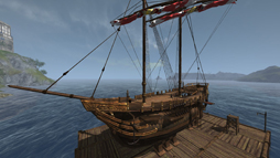画像ギャラリー No.019のサムネイル画像 / 「ArcheAge」の海には何が待っているのだろう。単なる貿易の航路だけではない，さまざまな“海”の姿を紹介しよう