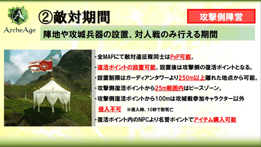 画像ギャラリー No.008のサムネイル画像 / 最大140名が激突する「ArcheAge」のコアプレイヤー向けコンテンツ「攻城戦」を紹介。「2013秋 豊穣のアップデート」先行プレイレポート(後編)