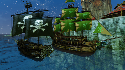 画像ギャラリー No.005のサムネイル画像 / 大型アップデート「リヴァイアサン」で大きく変わるMMORPG「ArcheAge」の海洋探索――帆船カスタマイズや海の強敵との戦いを先行体験してきた
