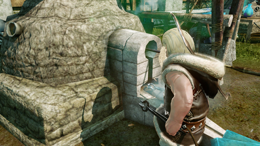 画像ギャラリー No.041のサムネイル画像 / 「ArcheAge」のドワーフ実装に向けて，ドワーフらしさを身体で学ぶために刀鍛冶を体験してきた