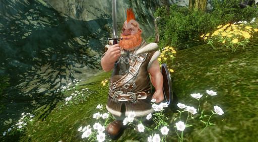 画像ギャラリー No.017のサムネイル画像 / 「ArcheAge」の新種族「ドワーフ」は「漢!ヒゲ!ロボ!」が3拍子そろった熱いクラス。リアルドワーフが「ArcheAge」をプレイしながら熱く語る