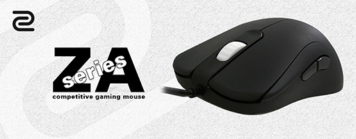 画像ギャラリー No.002のサムネイル画像 / ZOWIE GEAR，3サイズで展開する左右対称形状の光学センサー搭載マウス「ZA」