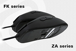 画像ギャラリー No.005のサムネイル画像 / ZOWIE GEAR，3サイズで展開する左右対称形状の光学センサー搭載マウス「ZA」