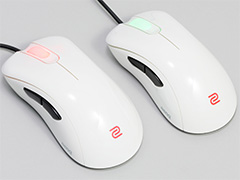 BenQ ZOWIE「EC1-A White」＆「EC2-A White」ファーストインプレッション。白いIE 3.0クローンマウスに触ってみた