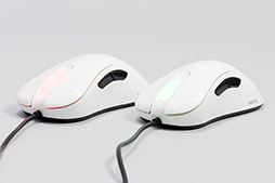 画像ギャラリー No.002のサムネイル画像 / BenQ ZOWIE「EC1-A White」&「EC2-A White」ファーストインプレッション。白いIE 3.0クローンマウスに触ってみた