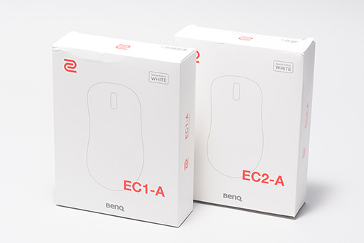 画像ギャラリー No.003のサムネイル画像 / BenQ ZOWIE「EC1-A White」&「EC2-A White」ファーストインプレッション。白いIE 3.0クローンマウスに触ってみた