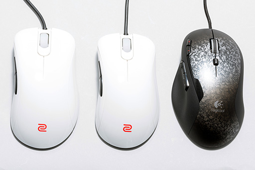 画像ギャラリー No.006のサムネイル画像 / BenQ ZOWIE「EC1-A White」&「EC2-A White」ファーストインプレッション。白いIE 3.0クローンマウスに触ってみた