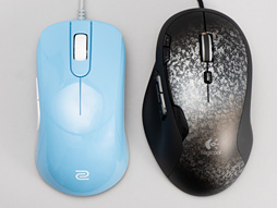 画像ギャラリー No.009のサムネイル画像 / ZOWIE「DIVINA S」ファーストインプレッション。「縦方向の操作がしやすいマウス」は本当か？