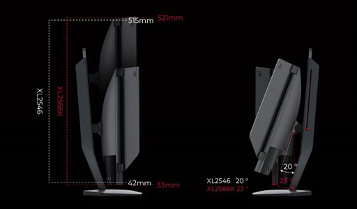 画像ギャラリー No.008のサムネイル画像 / BenQ ZOWIE，360Hz表示対応のeスポーツ向け24.5型フルHDディスプレイを発売