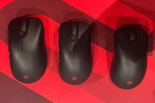 画像ギャラリー No.008のサムネイル画像 / ZOWIEブランド初のワイヤレスマウスは混信に強い? 2023年登場のマウスを日本で初披露