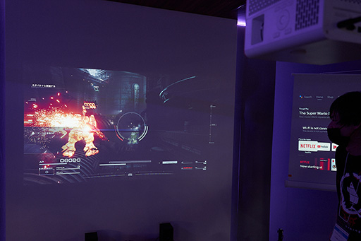 画像ギャラリー No.006のサムネイル画像 / ［TGS2023］BenQブースで最新のゲーマー向けプロジェクタをチェック。独立傭兵の担当者と一緒にAC6をプレイしてみた