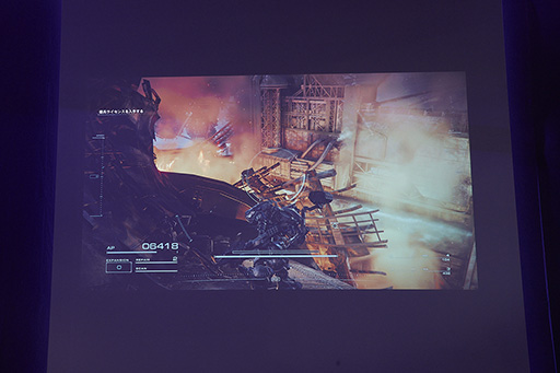 画像ギャラリー No.008のサムネイル画像 / ［TGS2023］BenQブースで最新のゲーマー向けプロジェクタをチェック。独立傭兵の担当者と一緒にAC6をプレイしてみた