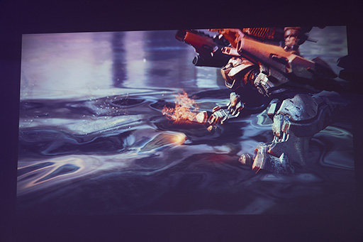 画像ギャラリー No.010のサムネイル画像 / ［TGS2023］BenQブースで最新のゲーマー向けプロジェクタをチェック。独立傭兵の担当者と一緒にAC6をプレイしてみた