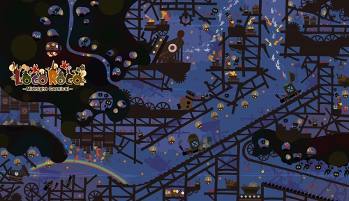 画像ギャラリー No.002のサムネイル画像 / PSN配信専用タイトル「LocoRoco-Midnight Carnival-」が11月1日に発売