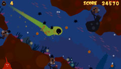 画像ギャラリー No.004のサムネイル画像 / シリーズ最新作「LocoRoco-Midnight Carnival-」は，アクションゲームファンがクセになる難しさ。PS Homeにパーソナルスペースも登場
