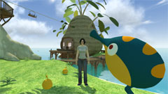 画像ギャラリー No.010のサムネイル画像 / シリーズ最新作「LocoRoco-Midnight Carnival-」は，アクションゲームファンがクセになる難しさ。PS Homeにパーソナルスペースも登場
