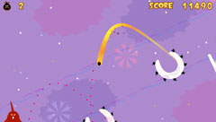 画像ギャラリー No.021のサムネイル画像 / シリーズ最新作「LocoRoco-Midnight Carnival-」は，アクションゲームファンがクセになる難しさ。PS Homeにパーソナルスペースも登場