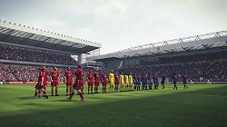 画像ギャラリー No.002のサムネイル画像 / ［TGS 2009］サッカーらしい緊張感が増した「ワールドサッカー ウイニングイレブン 2010」を男色ディーノが会場でプレイ