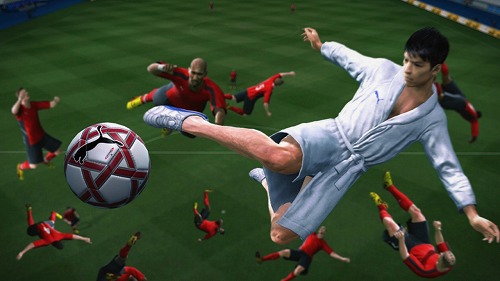 画像ギャラリー No.001のサムネイル画像 / KONAMI，サッカー関連商品についてのプーマとのコラボを発表