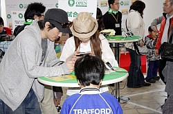 画像ギャラリー No.005のサムネイル画像 / 松岡修造さんと杉山愛さんが登場し,色々な意味で“熱く”なった「みんなのテニス ポータブル」公式ダブルス選手権,「SHUZO OPEN DOUBLES」