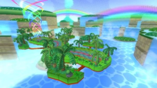 画像ギャラリー No.006のサムネイル画像 / バランスWiiボードで遊ぶ新感覚体感アクション「スーパーモンキーボール アスレチック」，ワールド紹介などの最新情報を公開