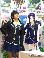 画像ギャラリー No.015のサムネイル画像 / 「ときめきメモリアル4」のオープニングテーマ「手のひらの勇気」を，限定100名の前でときめきアイドリング!!!が披露