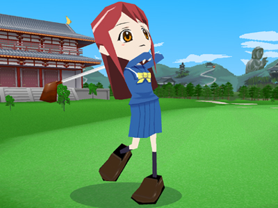 画像ギャラリー No.008のサムネイル画像 / KONAMIの携帯ゴルフゲーム「ゴルフレ!」に“ときめも4”のキャラが
