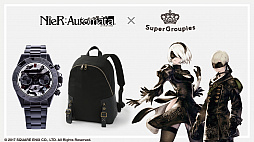 画像ギャラリー No.003のサムネイル画像 / 10周年を迎えた「NieR」シリーズのコラボグッズが登場。2Bや9S達をイメージした腕時計やバッグ，ストールなど