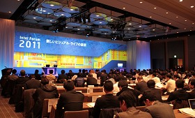 画像ギャラリー No.002のサムネイル画像 / 「Intel Forum 2011」開催，第2世代Coreプロセッサがもたらすビジュアル・ライフの変革とは
