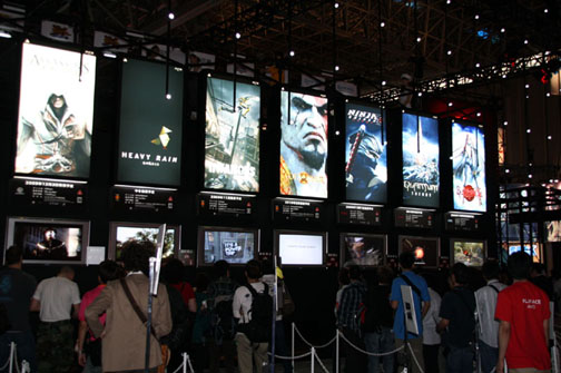 画像ギャラリー No.004のサムネイル画像 / ［TGS 2009］ブースレポート：SCE PlayStation 3ブース編――高めの年齢層に比重を置いた？　オトナな作りと膨大なプレイアブル展示