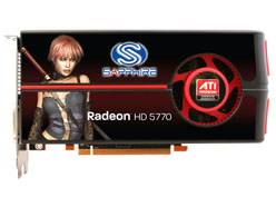 画像ギャラリー No.001のサムネイル画像 / Sapphire製のHD 5770&HD 5750搭載カードがアスクから発売に