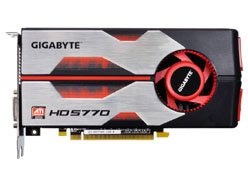 画像ギャラリー No.001のサムネイル画像 / リンクス,リファレンスデザイン採用のGIGABYTE製HD 5770カード
