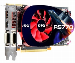 画像ギャラリー No.001のサムネイル画像 / MSI,オリジナルクーラー搭載のHD 5770カードを12月8日発売