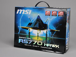 画像ギャラリー No.025のサムネイル画像 / 独自基板＆クーラー採用のMSI製HD 5770カード「R5770 Hawk」レビュー
