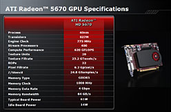 画像ギャラリー No.011のサムネイル画像 / 「ATI Radeon HD 5670」レビュー。99ドルのDirectX 11対応GPUは速いのか