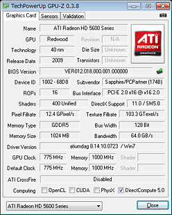 画像ギャラリー No.019のサムネイル画像 / 「ATI Radeon HD 5670」レビュー。99ドルのDirectX 11対応GPUは速いのか