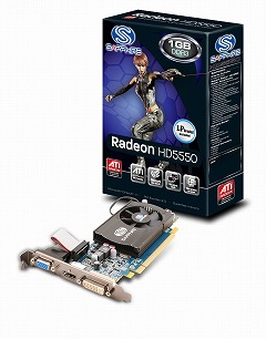 画像ギャラリー No.001のサムネイル画像 / アスク，Sapphire製のATI Radeon HD 5550カード2製品を発表