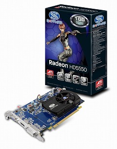 画像ギャラリー No.002のサムネイル画像 / アスク，Sapphire製のATI Radeon HD 5550カード2製品を発表
