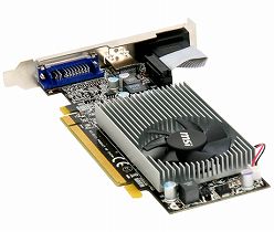 画像ギャラリー No.001のサムネイル画像 / Low Profile仕様のMSI製HD 5550カードが23日発売
