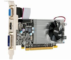 画像ギャラリー No.002のサムネイル画像 / Low Profile仕様のMSI製HD 5550カードが23日発売