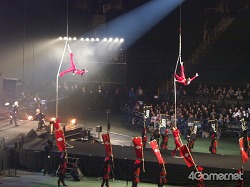 画像ギャラリー No.009のサムネイル画像 / まさにカオスの「戦国武将祭」。声優が語り,プロレスラーが闘い,GACKTが熱唱し,炎の中から信長が復活して天下が統一された