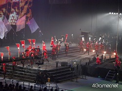 画像ギャラリー No.010のサムネイル画像 / まさにカオスの「戦国武将祭」。声優が語り,プロレスラーが闘い,GACKTが熱唱し,炎の中から信長が復活して天下が統一された
