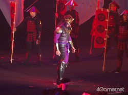 画像ギャラリー No.074のサムネイル画像 / まさにカオスの「戦国武将祭」。声優が語り,プロレスラーが闘い,GACKTが熱唱し,炎の中から信長が復活して天下が統一された