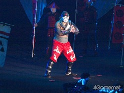 画像ギャラリー No.075のサムネイル画像 / まさにカオスの「戦国武将祭」。声優が語り,プロレスラーが闘い,GACKTが熱唱し,炎の中から信長が復活して天下が統一された